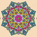 Diamond Dot DIY Paintings- Partial Round Rhinestones 12x12- 8 Mandala Designs(601)