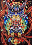 Diamond Dot DIY Paintings- Partial Round Rhinestones 12x16- 7 Animal Designs(605)