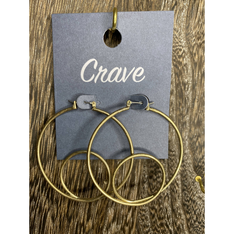 Crave Hoop Earrings