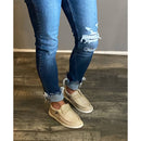 Slip on shoes - taupe