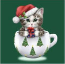 Diamond Dot DIY Paintings-Full Round 12x12- 15 Animal Designs(603)