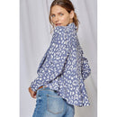 Tracey Leopard Peplum Jacket