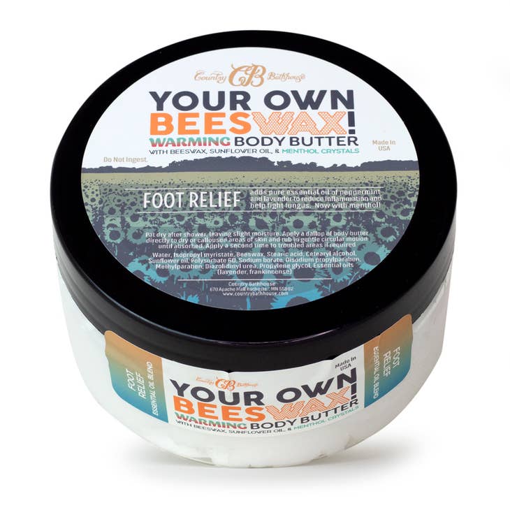 Country Bathhouse - Warming Body Butter-Foot Relief(170)