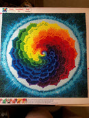 Diamond Dot DIY Paintings- Full Square 16x16- 2 Mandala Designs (429)