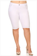 Bermuda Short Jeggings- 7 Colors(443)
