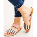 Beige & Black Knit Sandal