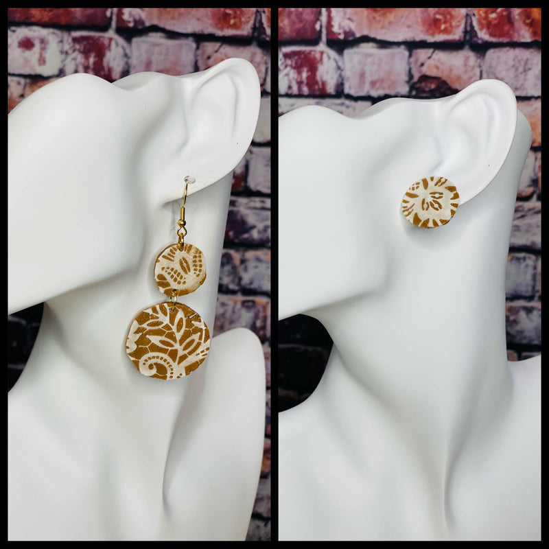 Brown Lace Earring Collection