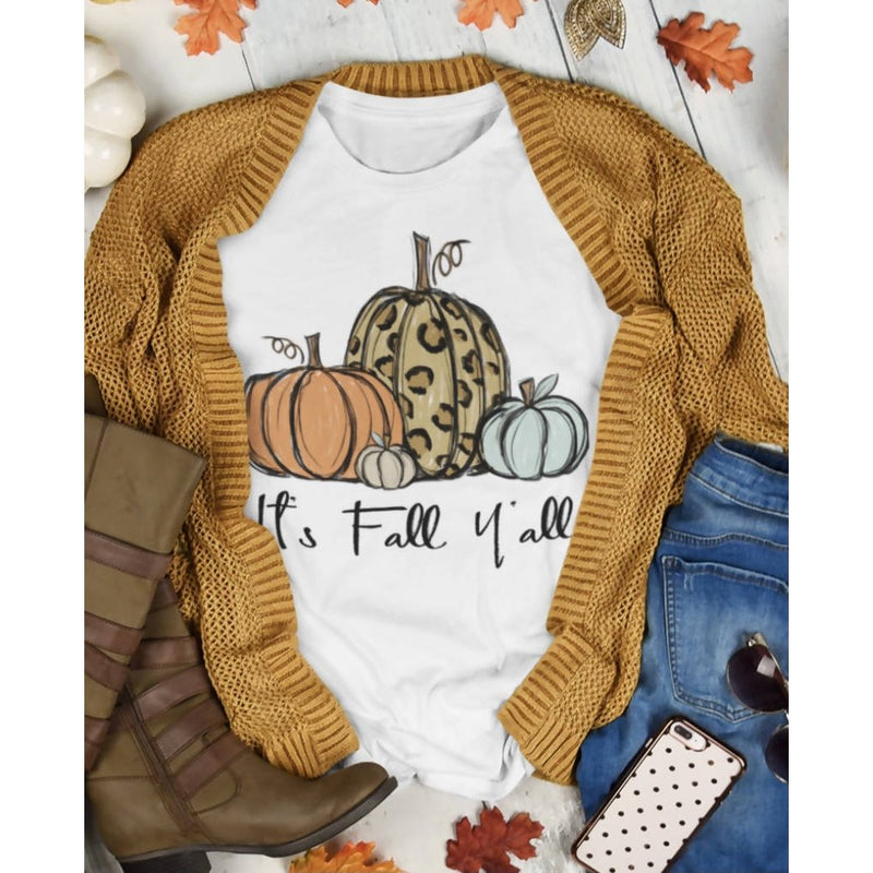 IT'S FALL Y'ALL T-SHIRT