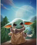 Diamond Dot DIY Paintings-Full Round 12x16- 11 SciFi Designs(608)