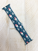 Holiday Gnome Printed Silicone Smart Watch Band